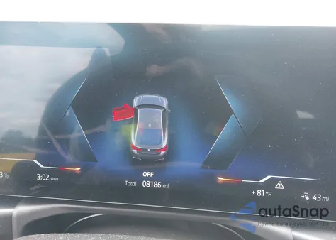 2025 BMW I4 Gran Coupe xDrive40 from USA, damaged, VIN WBY43HD05SFT93025